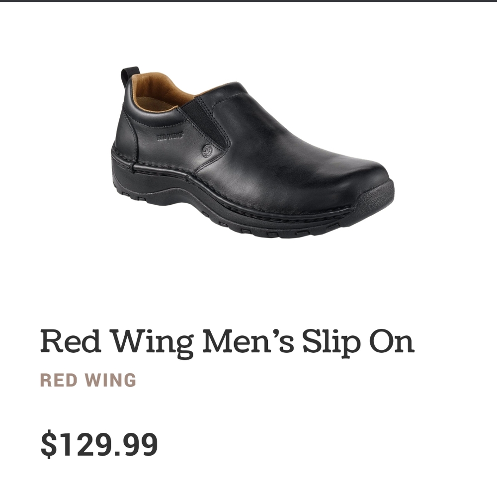 Red Wings Men's Slip On